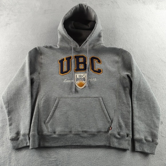 Westhall Apparel Other - Vintage UBC Hoodie Mens XL Gray Westhall Apparel Pullover Sweatshirt Made Canada